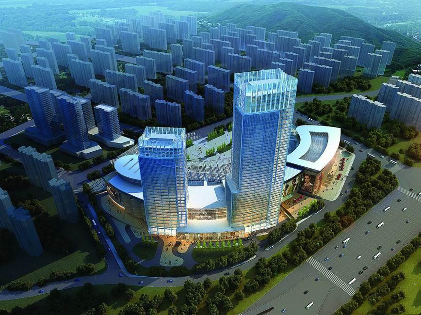 鲁能领秀城商业综合体